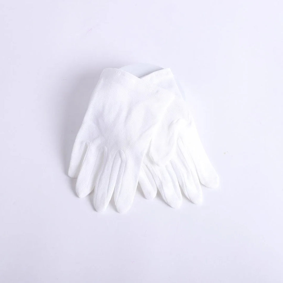Plain White Glove – Child size - Small, Medium or Large