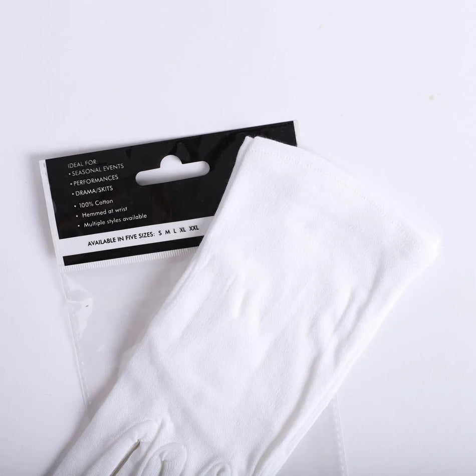 Plain White Glove – Adult XXL