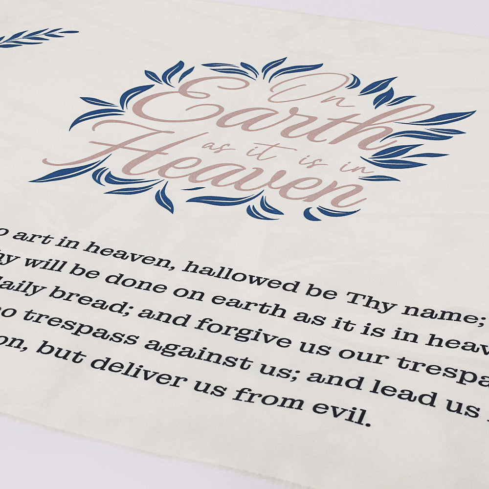 SHAWL FASHION PRAYER ON EARTH AS IT IS IN HEAVEN