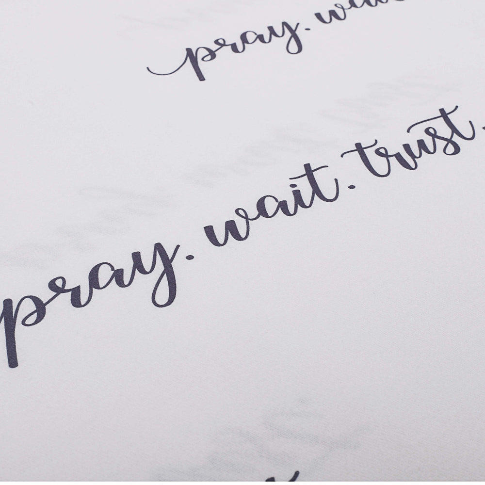 SHAWL FASHION PRAYER PRAY WAIT TRUST