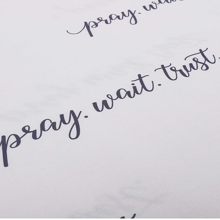 SHAWL FASHION PRAYER PRAY WAIT TRUST
