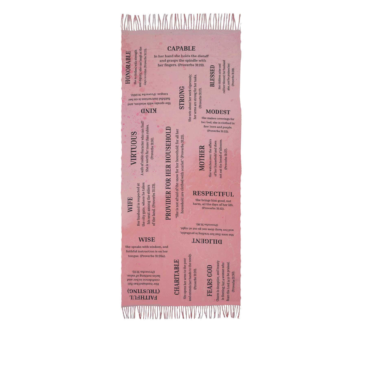 SHAWL FASHION PRAYER VIRTUOUS WOMAN