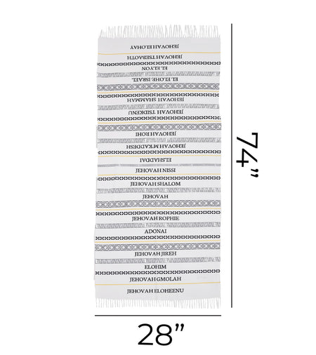 SHAWL FASHION PRAYER NAMES OF GOD