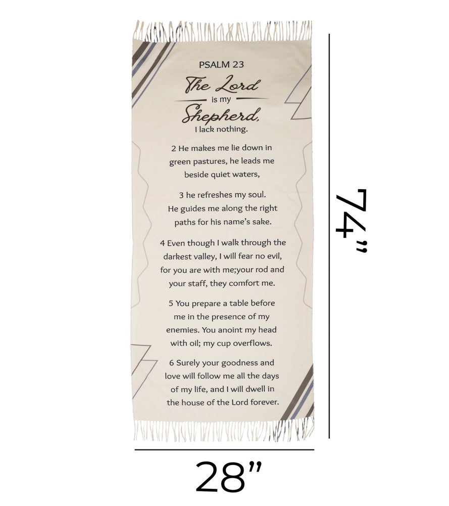 SHAWL FASHION PRAYER PSALM 23