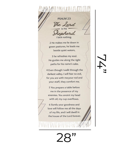 SHAWL FASHION PRAYER PSALM 23