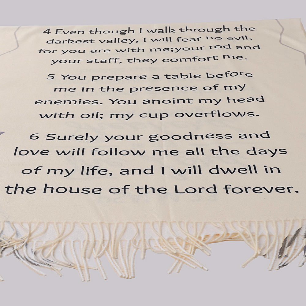 SHAWL FASHION PRAYER PSALM 23