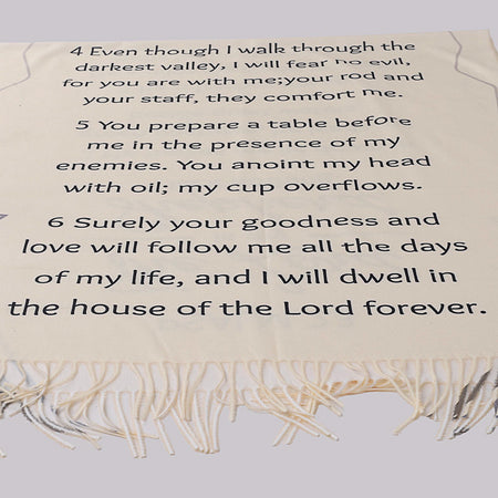 SHAWL FASHION PRAYER PSALM 23