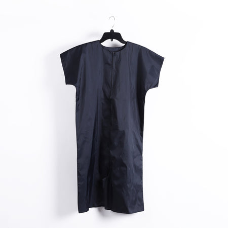 BAPTISMAL GARMENT/ROBE NAVY ZIP MED
