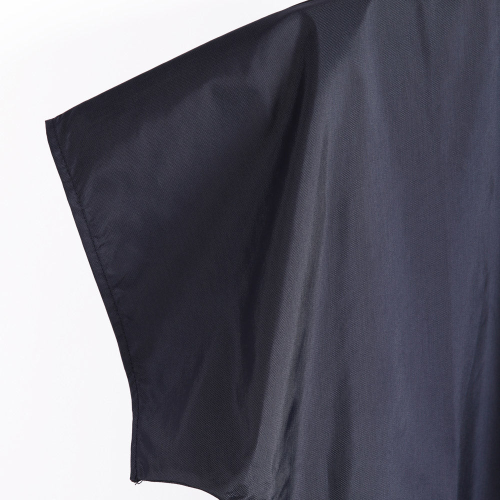 BAPTISMAL GARMENT/ROBE NAVY ZIP MED