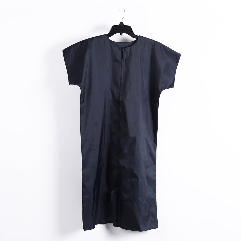 BAPTISMAL GARMENT/ROBE NAVY ZIP 2XL