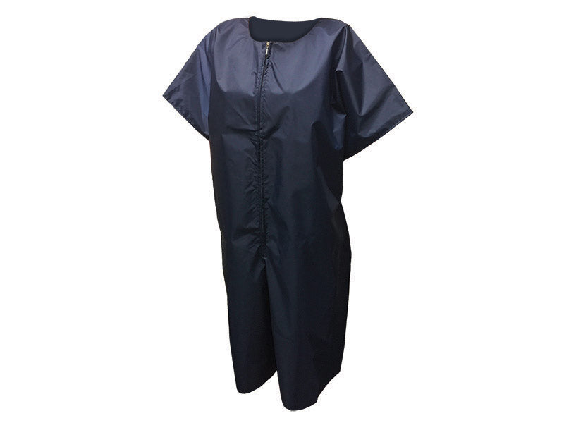 BAPTISMAL GARMENT/ROBE NAVY ZIP 2XL