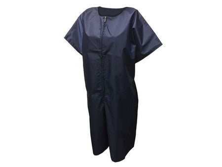 BAPTISMAL GARMENT/ROBE NAVY ZIP 3XL