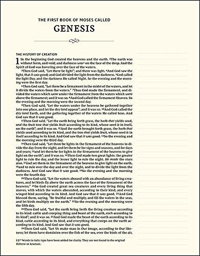 NKJV, Journal the Word Bible, Red Letter Edition, Comfort Print – Hardcover, Stone by HarperCollins, product view 2