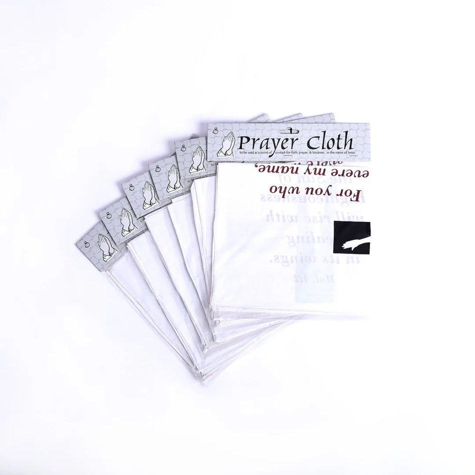 Prayer Cloth Malachi 4:2 Jesus/Cross Pack of 6