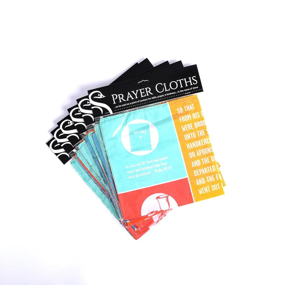 Prayer Cloth Symbols Of Healing Pack of 6