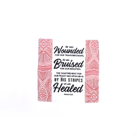 Prayers In My Pocket - Wounded - 8 inchX8 inch - 6CT by Swanson Christian Products