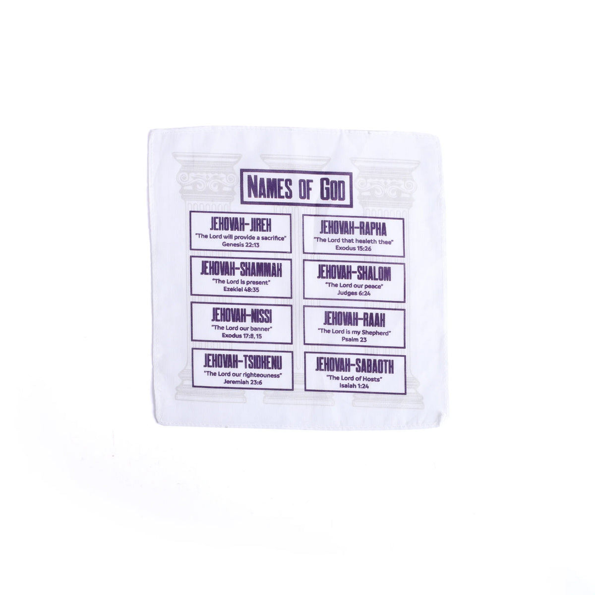 Prayers In My Pocket Names Of God 8 inchX8 inch 6CT by Swanson Christian Products