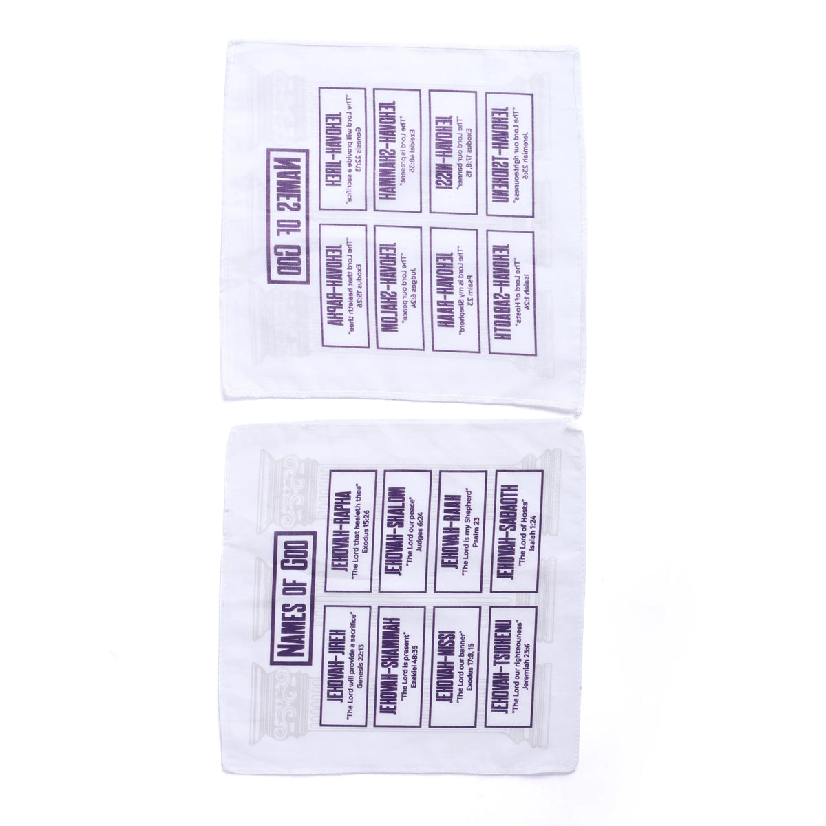 Prayers In My Pocket Names Of God 8 inchX8 inch 6CT by Swanson Christian Products, product view 3