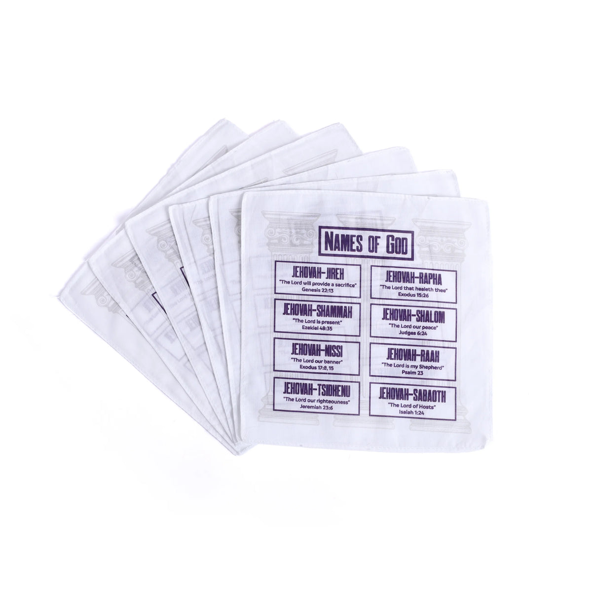 Prayers In My Pocket Names Of God 8 inchX8 inch 6CT by Swanson Christian Products, product view 4