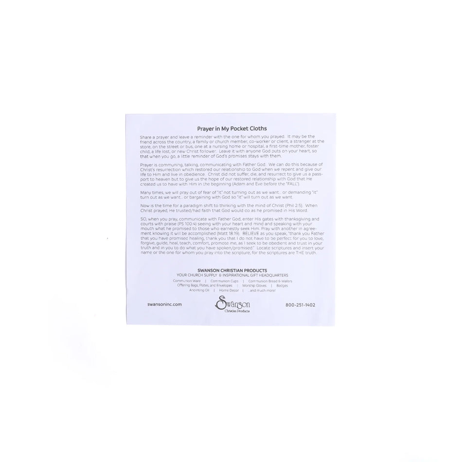 Prayers In My Pocket Names Of God 8″X8″ 6CT