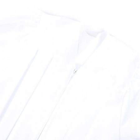 White Baptismal Gown - Simple Pleats - Polyester - Select your Size by Swanson Christian Products, product view 7