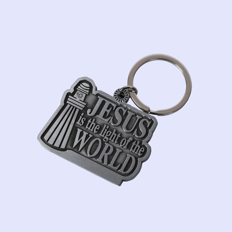 Keychain Jesus is the Light (PK4)