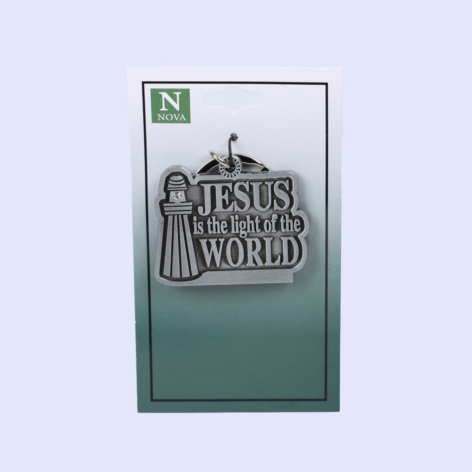 Keychain Jesus is the Light (PK4)