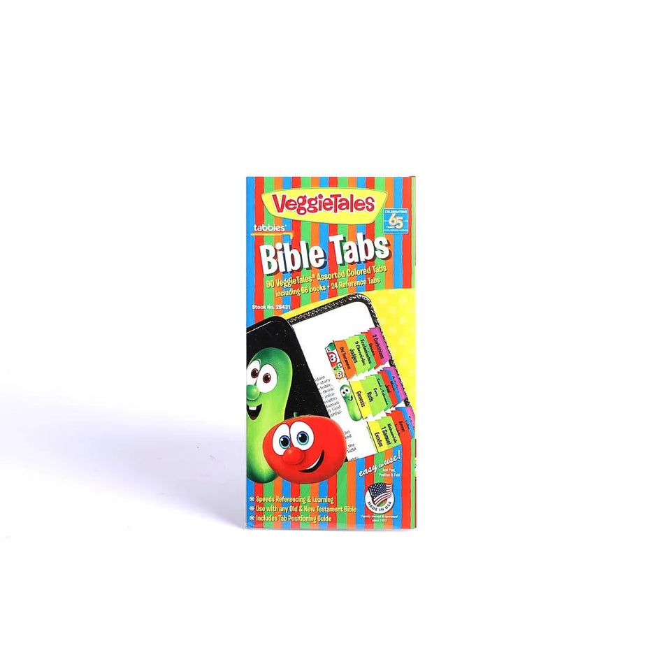 Bible Index Tabs – Veggie Tales – Pk 10