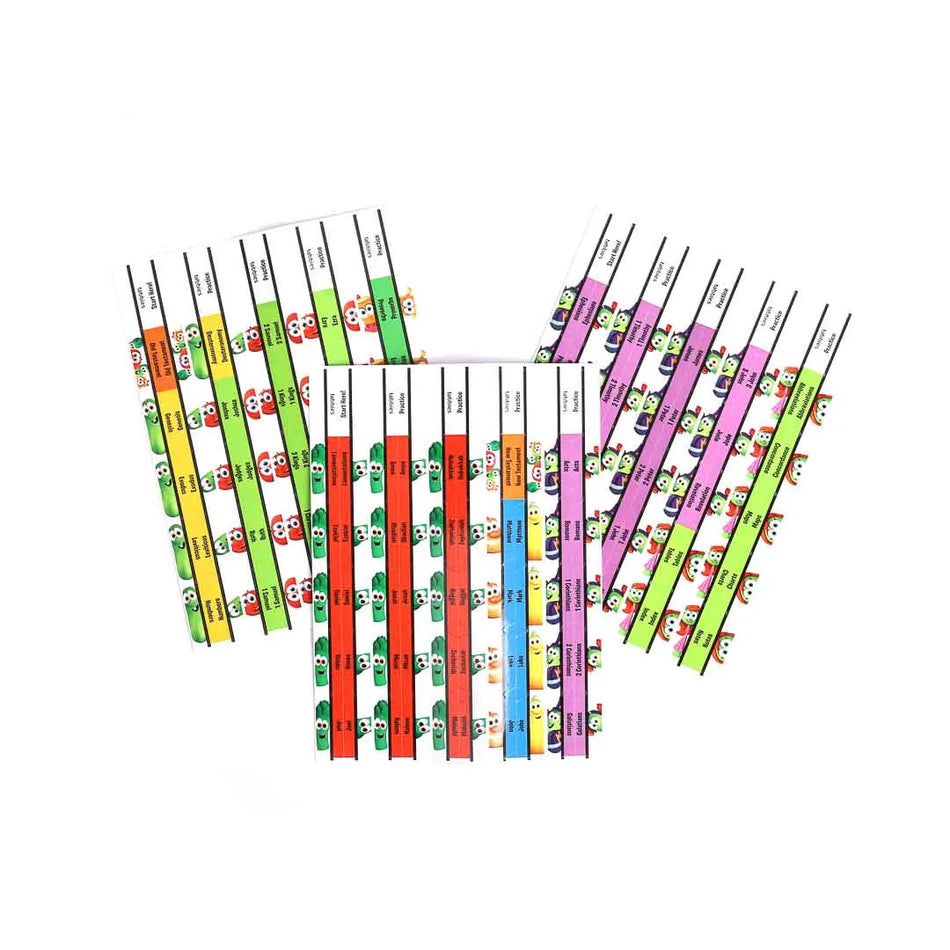 Bible Index Tabs – Veggie Tales – Pk 10