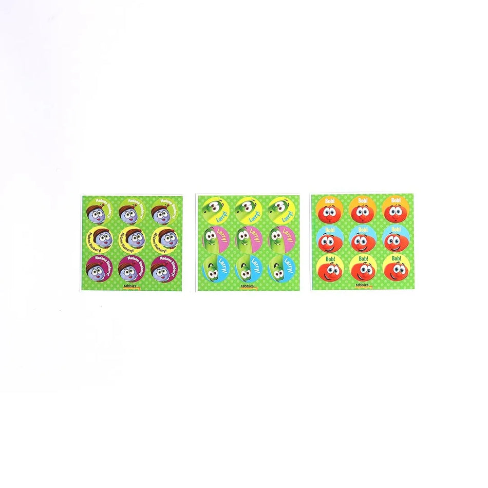 Veggie Tales Scratch N Smell Stickers Pk10