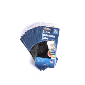 Bible Index Tabs Rainbow Tabbies Pack of 10