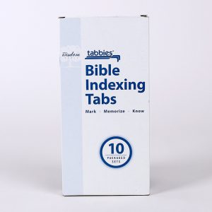 Bible Index Tabs Gold Mini Tabbies PK10