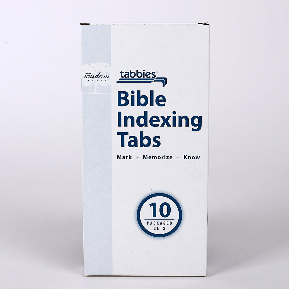 Bible Index Tabs Silver Mini Tabbies PK10