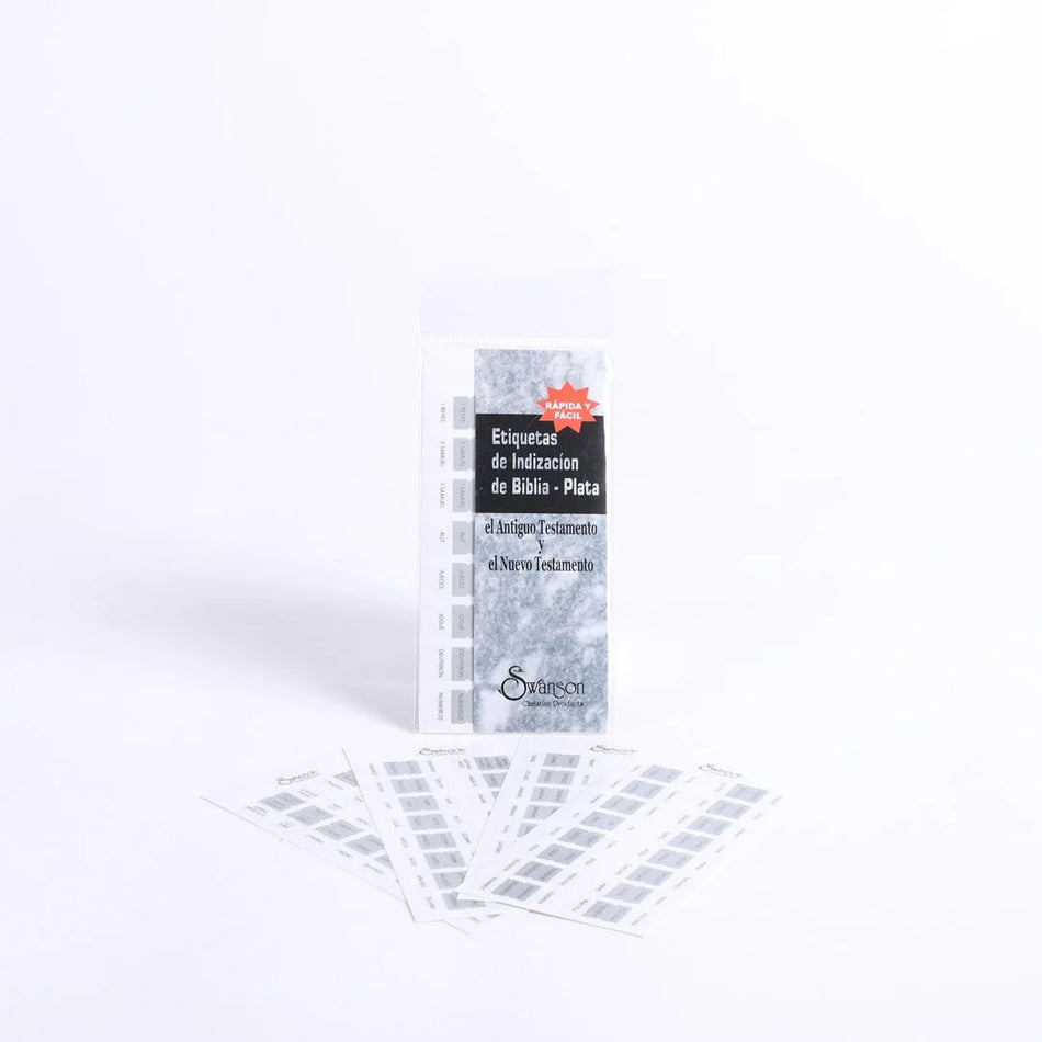 Bible Index Tabs Spanish Silver Swanson Pack of 10