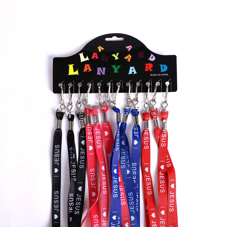 LANYARD I LOVE JESUS PK12