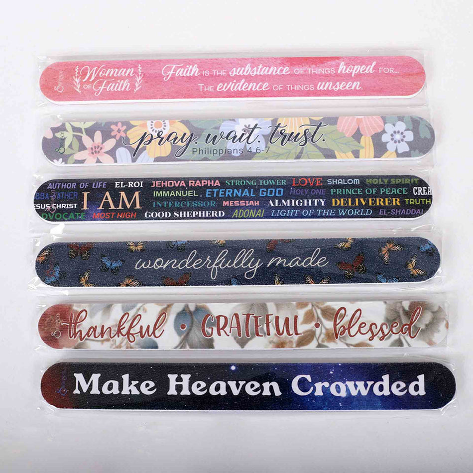 Nail File Fashion Gift Set 6Ct