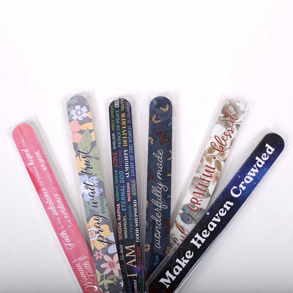 Nail File Fashion Gift Set 6Ct