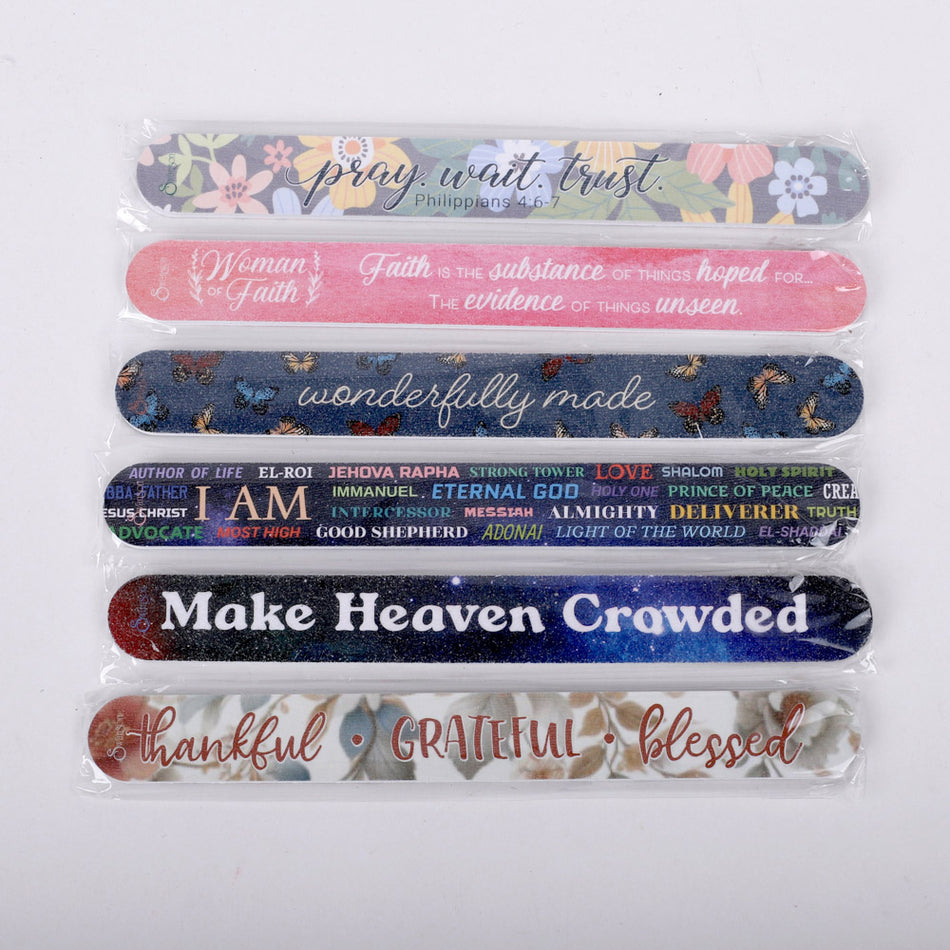 Nail File Fashion Assortment Display Pk50