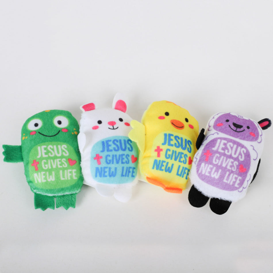 Plush New Life Animals Pk24