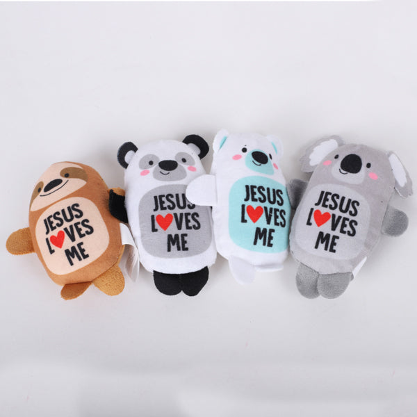 Plush Jesus Loves Me Pk24