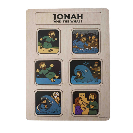 PUZZLE WOOD JONAH & THE WHALE