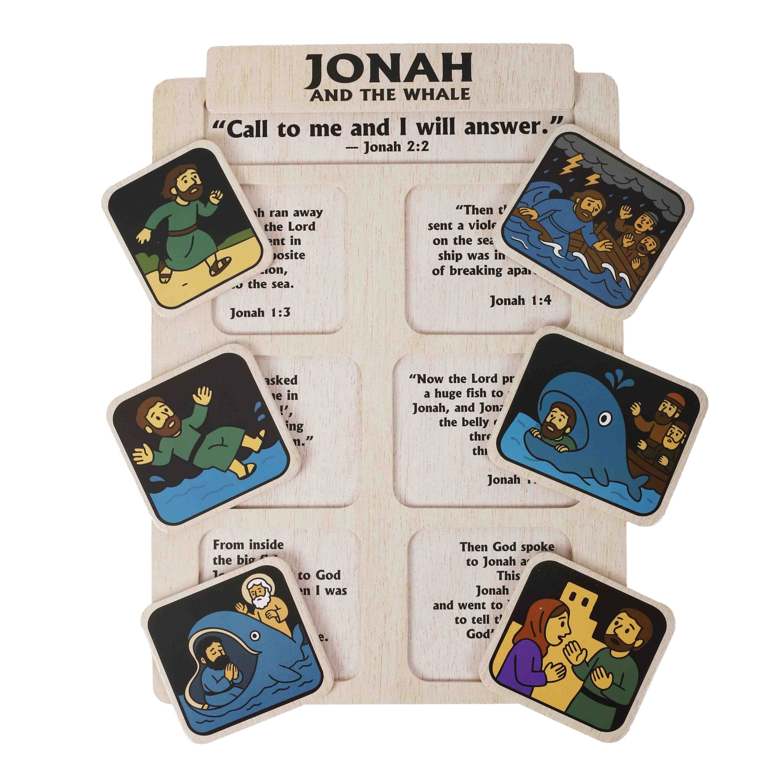 PUZZLE WOOD JONAH & THE WHALE