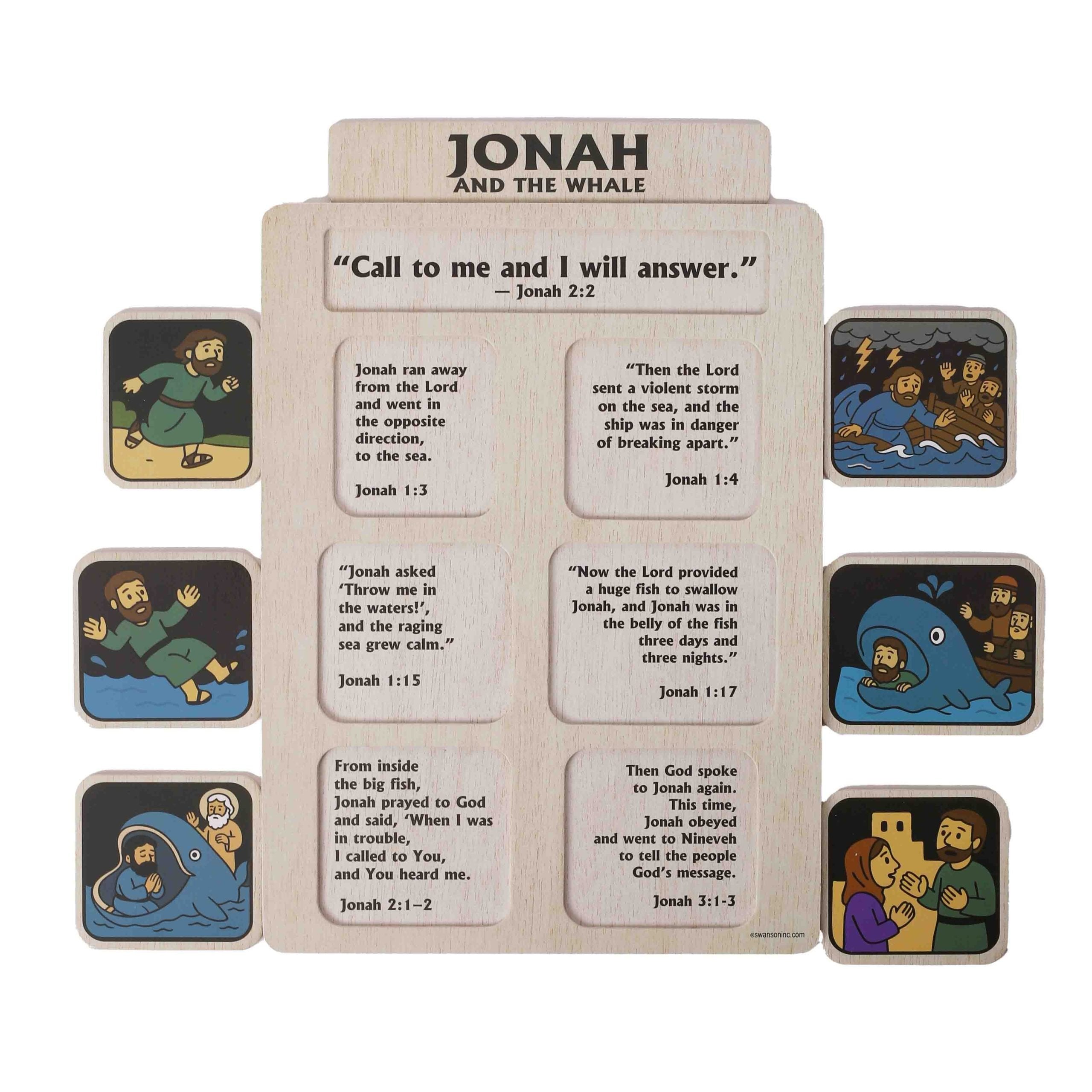 PUZZLE WOOD JONAH & THE WHALE