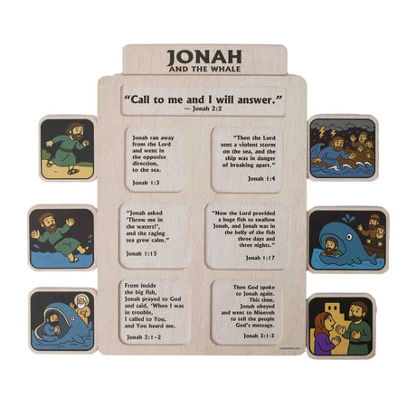 PUZZLE WOOD JONAH & THE WHALE