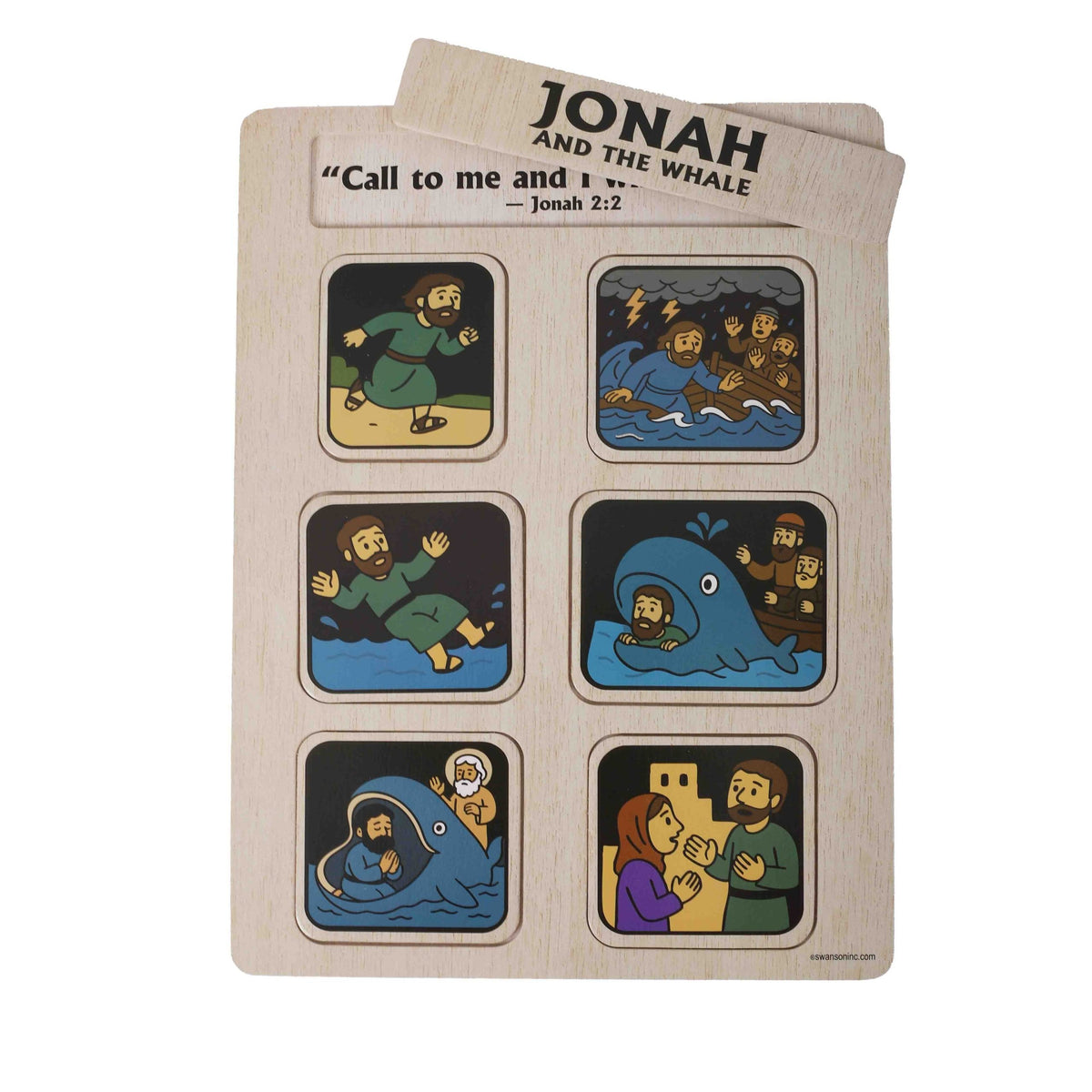 PUZZLE WOOD JONAH & THE WHALE