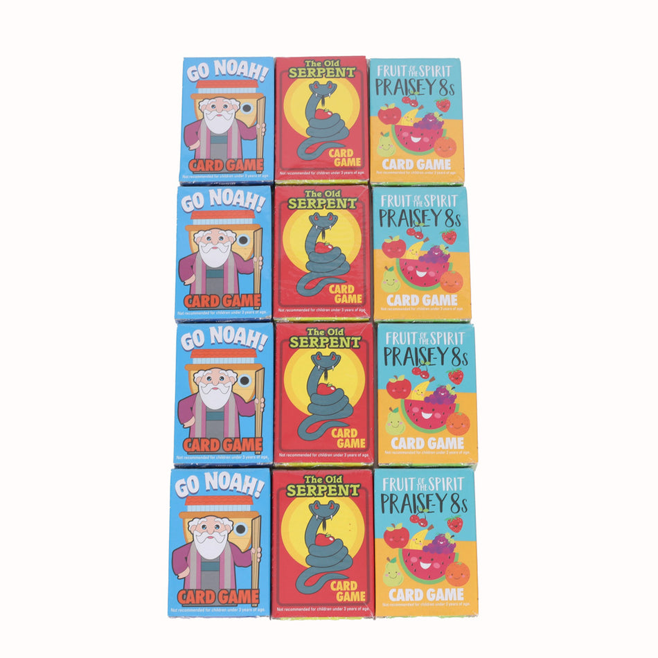 Card Games Kids Assorted Pk12