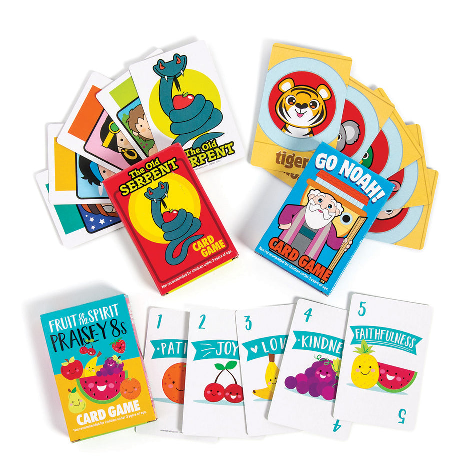 Card Games Kids Assorted Pk12