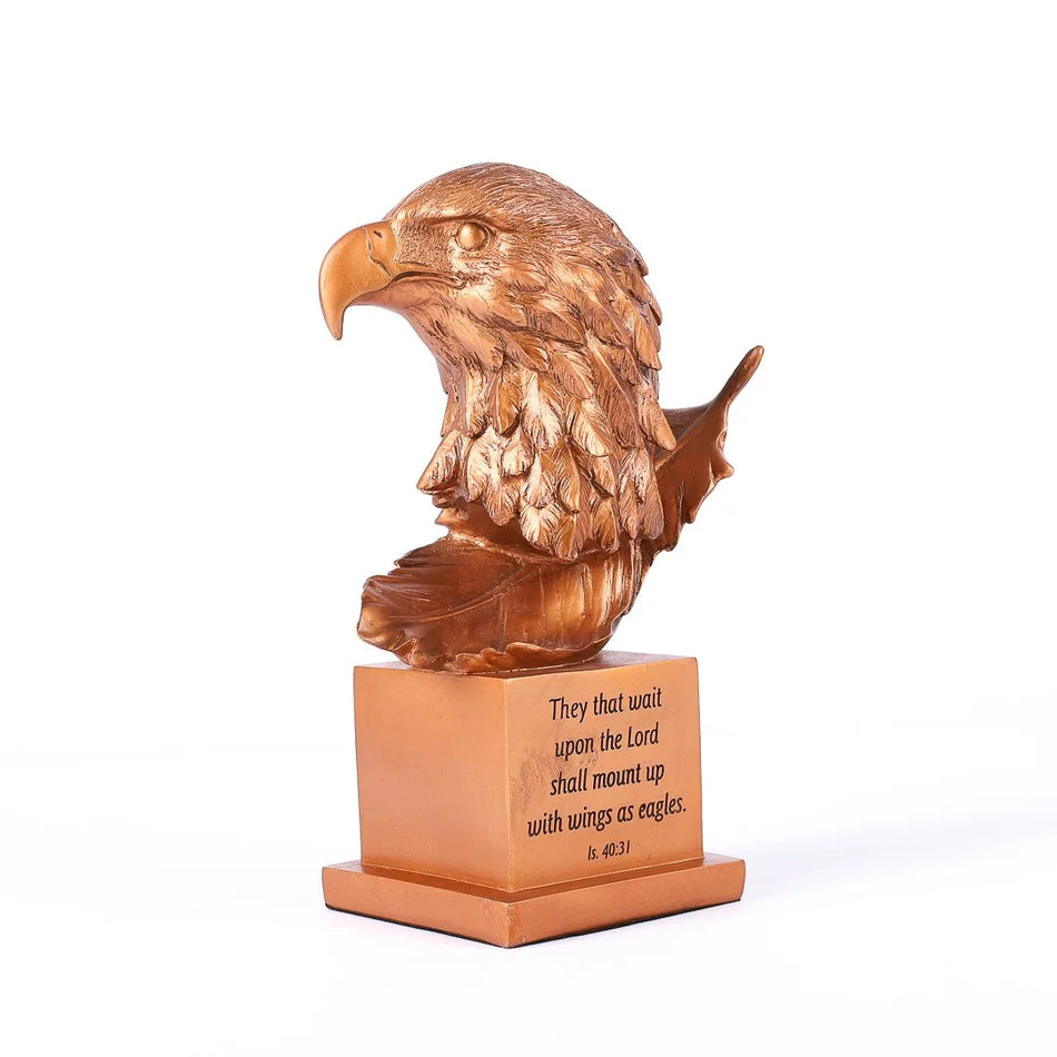 Eagle Bronze Sculpture Is 40:31 9 Inch