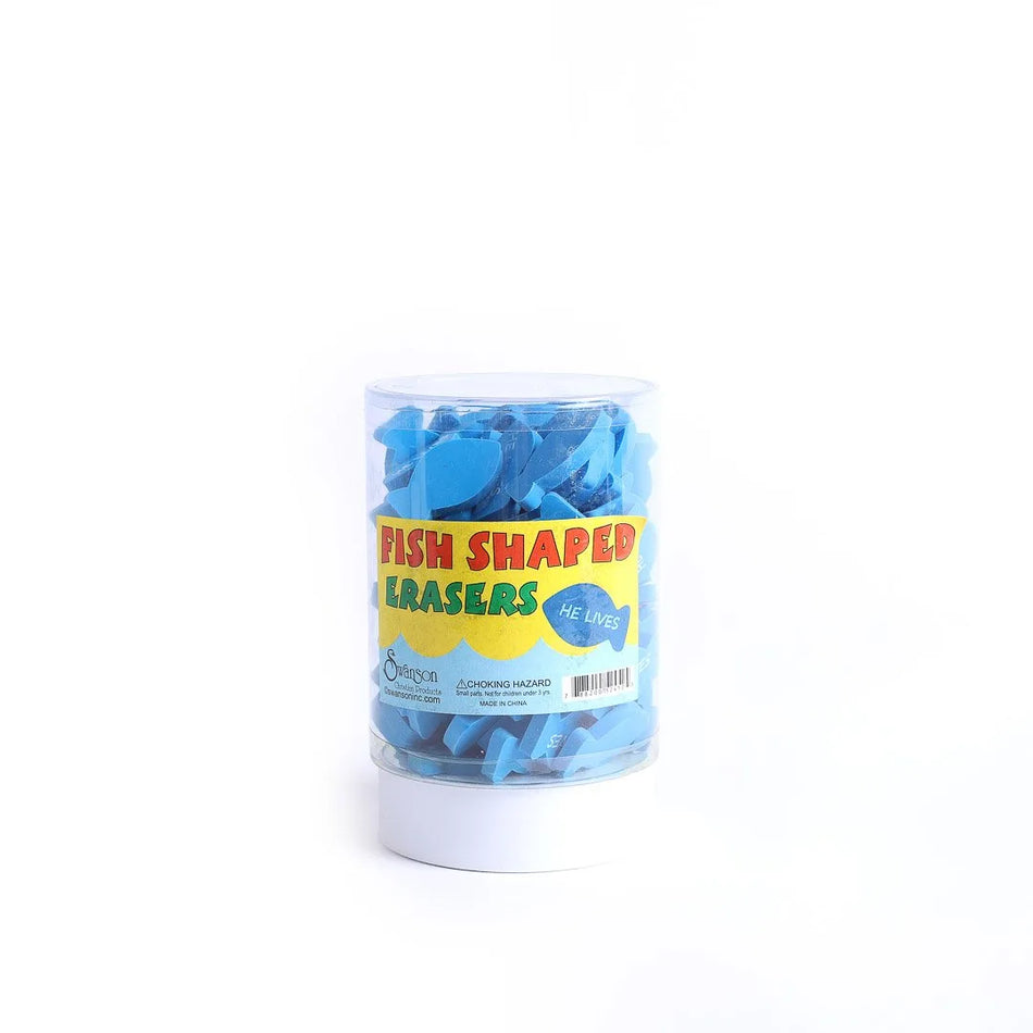 Eraser He Lives Blue Fish Pk96