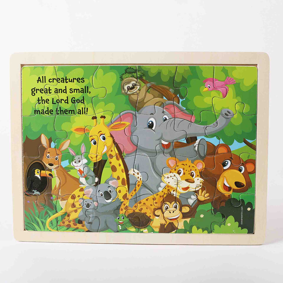 Wood Jigsaw Faith Puzzles | Christian Wooden Jigsaw Puzzles for Children